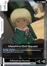 Machine Doll Squad - Phantom Aria - Gundam Card Game card