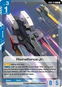 Reineforce Jr. - Phantom Aria - Gundam Card Game card