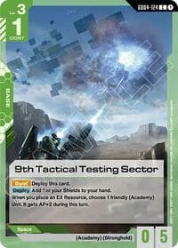 9th Tactical Testing Sector - Phantom Aria - Gundam Card Game card