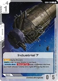 Industrial 7 - Phantom Aria - Gundam Card Game card
