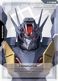 Resource (R-034) - Phantom Aria - Gundam Card Game card