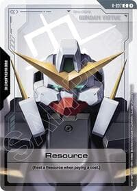 Resource (R-037) - Phantom Aria - Gundam Card Game card