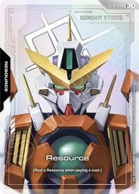 Resource (R-036) (C+) - Phantom Aria - Gundam Card Game card