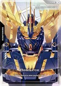 Resource (R-040) (C+) - Phantom Aria - Gundam Card Game card