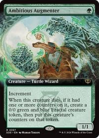 Ambitious Augmenter (Extended Art) - Secrets of Strixhaven - Magic: The Gathering card
