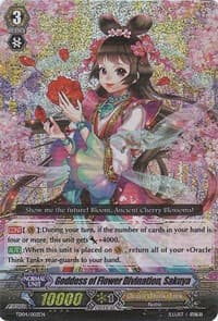 Goddess of Flower Divination, Sakuya - Trial Deck 4: Maiden Princess of the Cherry Blossom - Cardfight Vanguard card