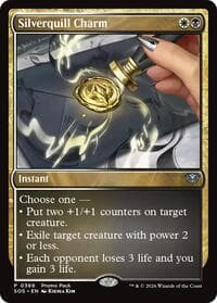 Silverquill Charm - Promo Pack: Secrets of Strixhaven - Magic: The Gathering card