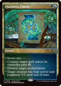 Quandrix Charm - Promo Pack: Secrets of Strixhaven - Magic: The Gathering card