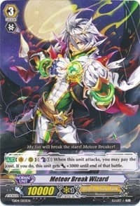 Meteor Break Wizard (Non-Holo) - Trial Deck 4: Maiden Princess of the Cherry Blossom - Cardfight Vanguard card