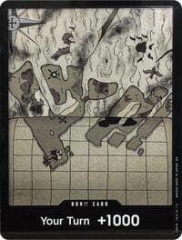 DON!! Card (Sky Island Map) (Double Pack Set Vol. 10) - Adventure on Kami's Island - One Piece Card Game card