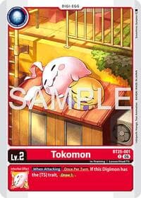 Tokomon - Dual Revolution - Digimon Card Game card