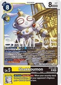Shakkoumon - Dual Revolution - Digimon Card Game card