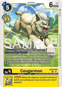Cougarmon - Dual Revolution - Digimon Card Game card