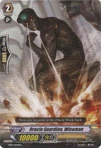 Oracle Guardian, Wiseman - Trial Deck 4: Maiden Princess of the Cherry Blossom - Cardfight Vanguard card