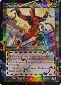 Deadpool, Trading Card (7129) (Pool Party Foil) - Secret Lair Drop Series - Magic: The Gathering card