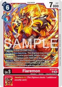 Flaremon - Dual Revolution - Digimon Card Game card