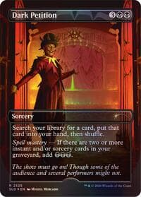 Dark Petition - Secret Lair Drop Series - Magic: The Gathering card