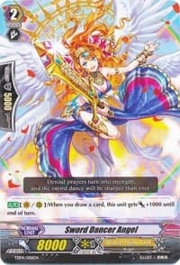 Sword Dancer Angel - Trial Deck 4: Maiden Princess of the Cherry Blossom - Cardfight Vanguard card