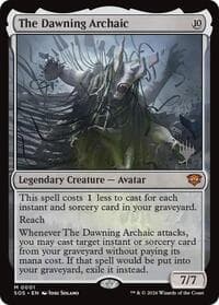 The Dawning Archaic - Promo Pack: Secrets of Strixhaven - Magic: The Gathering card