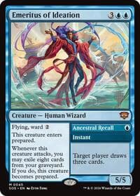 Emeritus of Ideation - Promo Pack: Secrets of Strixhaven - Magic: The Gathering card