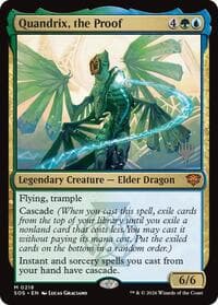 Quandrix, the Proof - Promo Pack: Secrets of Strixhaven - Magic: The Gathering card