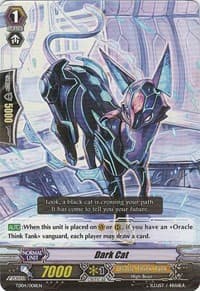 Dark Cat - Trial Deck 4: Maiden Princess of the Cherry Blossom - Cardfight Vanguard card