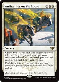 Antiquities on the Loose - Promo Pack: Secrets of Strixhaven - Magic: The Gathering card