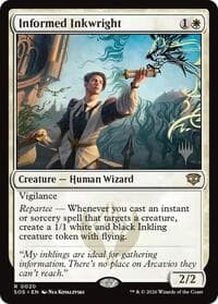 Informed Inkwright - Promo Pack: Secrets of Strixhaven - Magic: The Gathering card