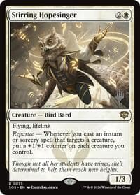 Stirring Hopesinger - Promo Pack: Secrets of Strixhaven - Magic: The Gathering card
