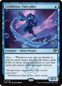 Exhibition Tidecaller - Promo Pack: Secrets of Strixhaven - Magic: The Gathering card