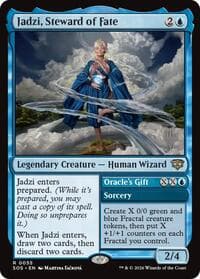 Jadzi, Steward of Fate - Promo Pack: Secrets of Strixhaven - Magic: The Gathering card