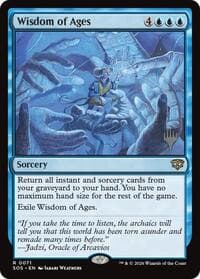 Wisdom of Ages - Promo Pack: Secrets of Strixhaven - Magic: The Gathering card