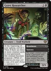 Grave Researcher - Promo Pack: Secrets of Strixhaven - Magic: The Gathering card