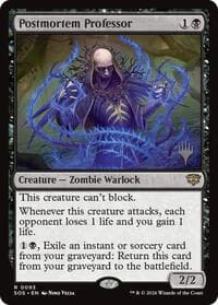 Postmortem Professor - Promo Pack: Secrets of Strixhaven - Magic: The Gathering card