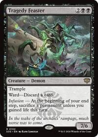 Tragedy Feaster - Promo Pack: Secrets of Strixhaven - Magic: The Gathering card