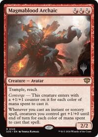 Magmablood Archaic - Promo Pack: Secrets of Strixhaven - Magic: The Gathering card