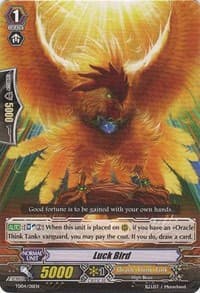 Luck Bird - Trial Deck 4: Maiden Princess of the Cherry Blossom - Cardfight Vanguard card
