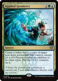 Applied Geometry - Promo Pack: Secrets of Strixhaven - Magic: The Gathering card