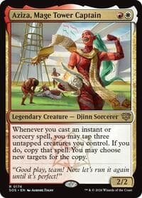 Aziza, Mage Tower Captain - Promo Pack: Secrets of Strixhaven - Magic: The Gathering card