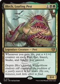 Blech, Loafing Pest - Promo Pack: Secrets of Strixhaven - Magic: The Gathering card