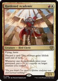 Hardened Academic - Promo Pack: Secrets of Strixhaven - Magic: The Gathering card