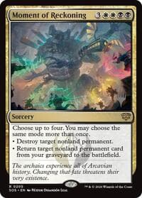 Moment of Reckoning - Promo Pack: Secrets of Strixhaven - Magic: The Gathering card