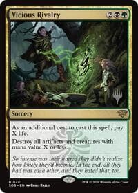 Vicious Rivalry - Promo Pack: Secrets of Strixhaven - Magic: The Gathering card