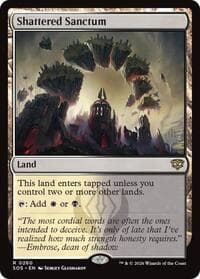 Shattered Sanctum - Promo Pack: Secrets of Strixhaven - Magic: The Gathering card