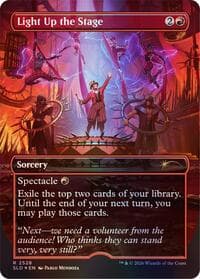 Light Up the Stage - Secret Lair Drop Series - Magic: The Gathering card