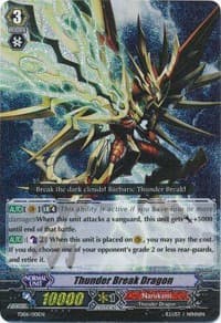 Thunder Break Dragon - Trial Deck 6: Resonance of Thunder Dragon - Cardfight Vanguard card