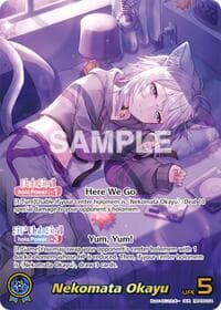 Nekomata Okayu (OUR) - Enchant Regalia - Hololive card
