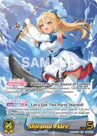Shiranui Flare (OUR) - Enchant Regalia - Hololive card