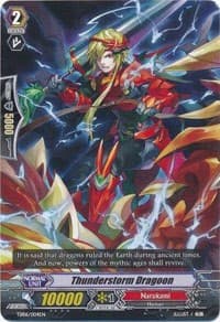 Thunderstorm Dragoon - Trial Deck 6: Resonance of Thunder Dragon - Cardfight Vanguard card