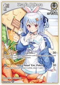 Usada Pekora (U) - Enchant Regalia - Hololive card